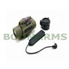 A.C.M. M6X Laser Tactical Illuminator w/ infrared filter - DE color